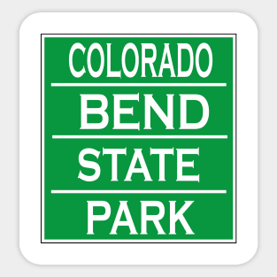 COLORADO BEND STATE PARK Sticker